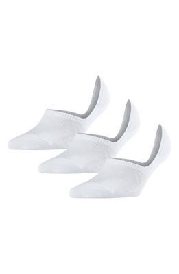 Falke 3-Pack Step Liner Socks in White