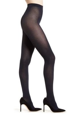 Falke Cotton Touch 65 Opaque Tights in 6179 Marine