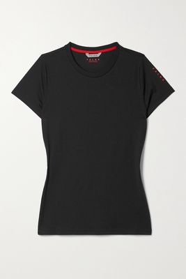 FALKE Ergonomic Sport System - Lyocell And Cotton-blend Jersey T-shirt - Black