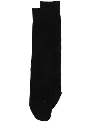 Falke knitted-logo socks - Black