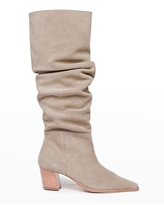 Fallyn Suede Slouchy Knee Boots