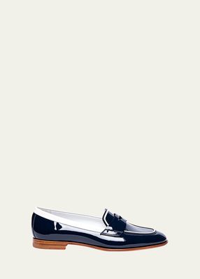 Famedpip Bicolor Penny Loafers