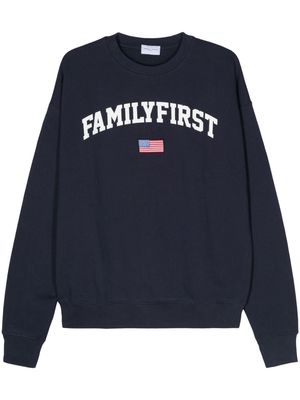 Family First College cotton sweatshirt - Blue