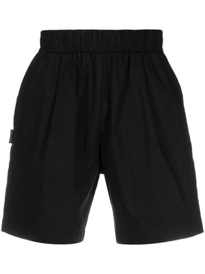 Family First elasticated knee-length shorts - Black