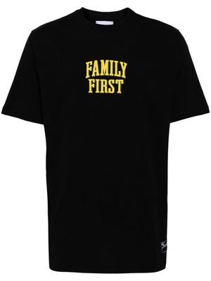 Family First Mickey Mouse-print cotton T-shirt - Black