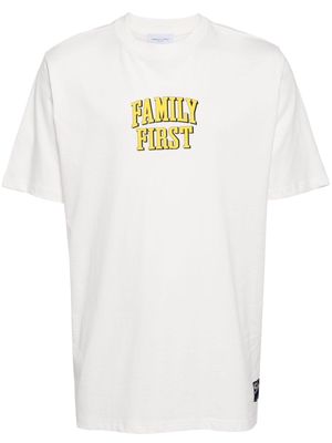 Family First Mickey Mouse-print cotton T-shirt - White