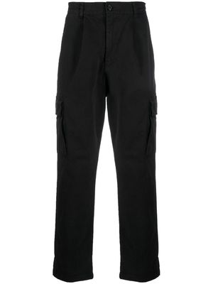 Family First pleat-detail cargo trousers - Black