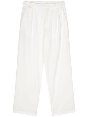 Family First pleat-detailing palazzo trousers - White