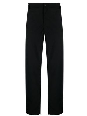 Family First slim-cut classic trousers - Black