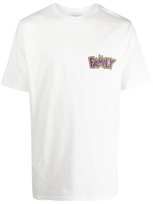 Family First T&J Family cotton T-shirt - White