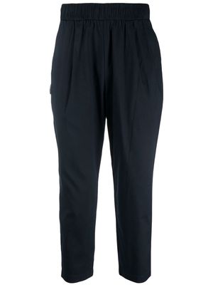 Family First tapered cropped trousers - Blue