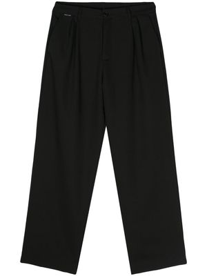 Family First twill wide-leg trousers - Black