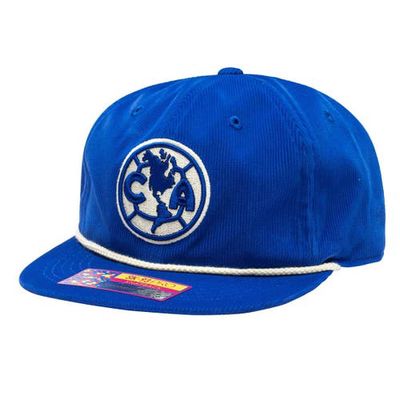 FAN INK Men's Blue Club America Snow Beach Adjustable Hat