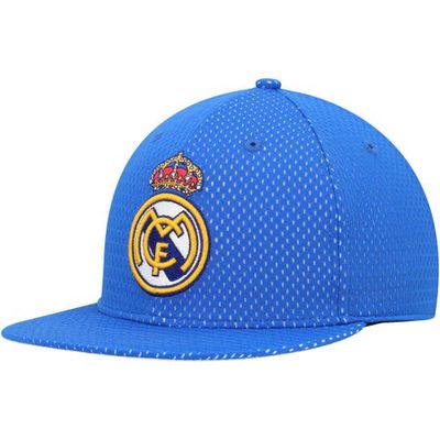 FAN INK Men's Blue Real Madrid Practice Snapback Hat