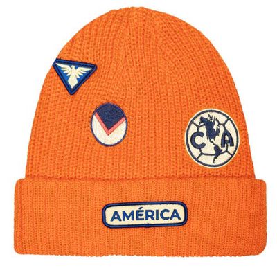 FAN INK Men's Orange Club America Guide Cuffed Knit Hat