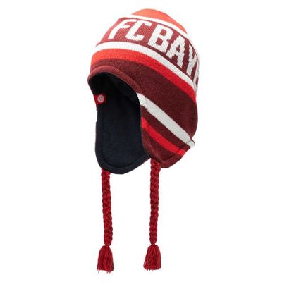FAN INK Men's Red Bayern Munich Chalet Tassel Knit Hat