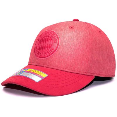 FAN INK Men's Red Bayern Munich Pitch Adjustable Hat
