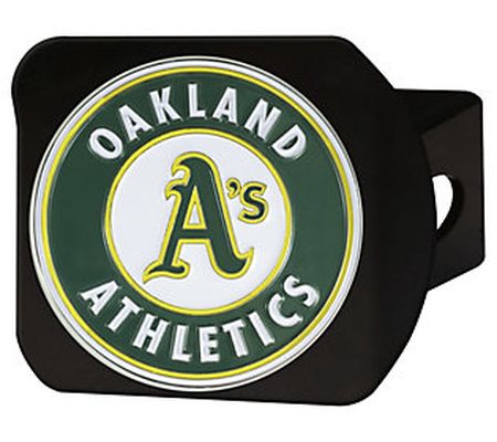 FANMATS MLB Black Hitch Cover with Color Emblem