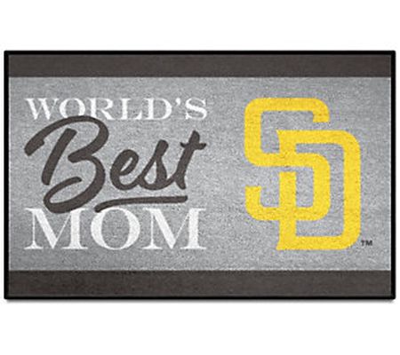 FANMATS MLB World's Best Mom Starter Mat