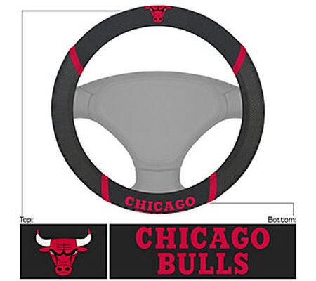 Fanmats NBA Embroidered Steering Wheel Cover