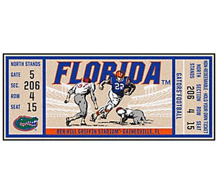 FANMATS NCAA Ticket Runner