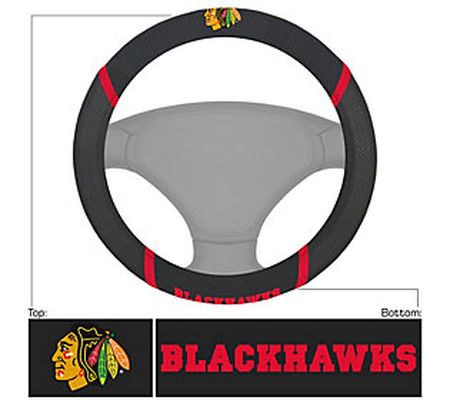 Fanmats NHL Embroidered Steering Wheel Cover