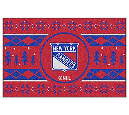 FANMATS NHL Holiday Sweater Starter Mat