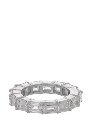 Fantasia by Deserio 14kt white gold cubic zirconia eternity ring