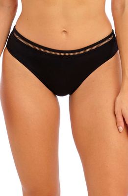 Fantasie East Hampton Mid Rise Bikini Bottoms in Black