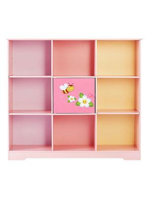 Fantasy Fields Magic Garden Adjustable Cube Bookshelf - Pink Green - Pink Green