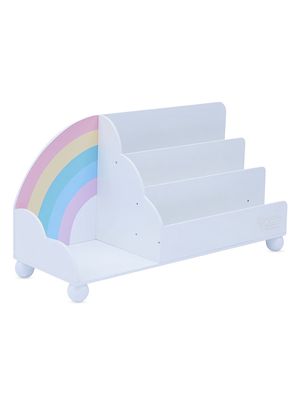Fantasy Fields Rainbow Wooden Bookcase - White - White