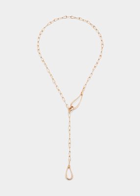 Fantina 18K Rose Gold Diamond Necklace
