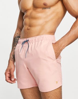 Farah Colbert swim shorts in pink