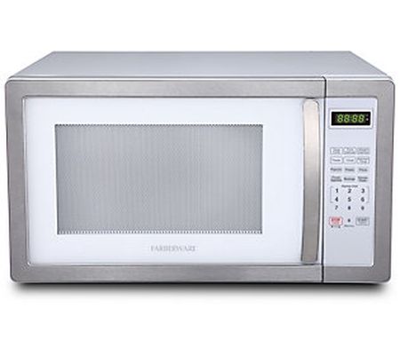 Farberware Classic 1.1 Cubic Foot Microwave Oven - White