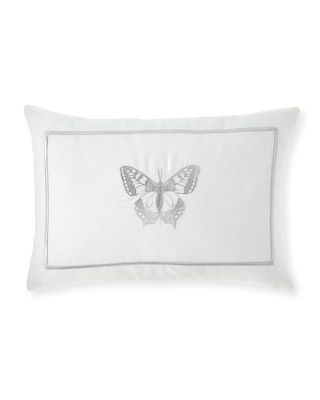 Farfalla Embroidered Decorative Pillow
