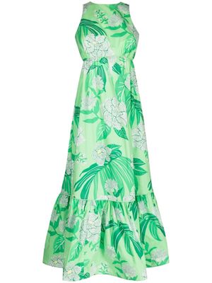 FARM Rio Dewdrop cotton midi dress - Green