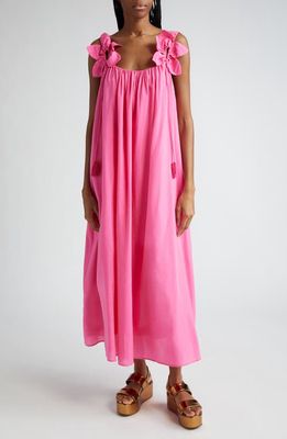 FARM Rio Floral Maxi Dress in Pink