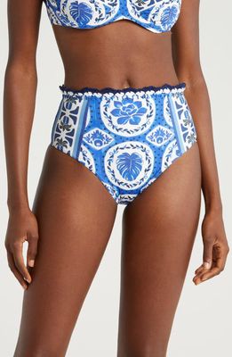 FARM Rio Tile Dream Bikini Bottoms in Tile Dream Multicolor