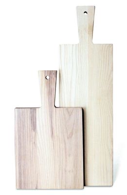 Farmhouse Pottery Pantry Wooden Cutting Board in White 