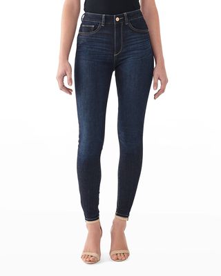 Farrow Instasculpt High-Rise Ankle Skinny Jeans