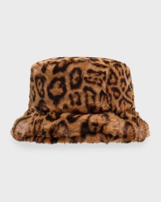 Faux-Fur Bucket Hat