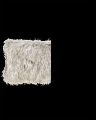 Faux-Fur Large Rectangle Pillow