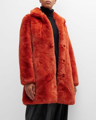Faux Fur Oversized Jacket