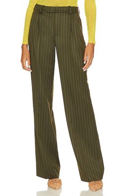 Favorite Daughter Agnes Pant in Dark Green