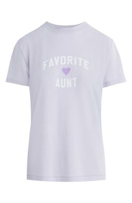 Favorite Daughter Favorite Aunt T-Shirt in Lavender