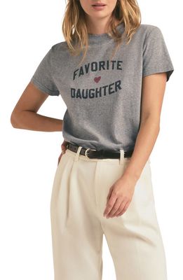 Favorite Daughter Graphic T-Shirt in Heather Grey