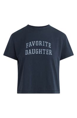 Favorite Daughter Graphic T-Shirt in Navy