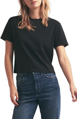 Favorite Daughter The Favorite Organic Cotton T-Shirt in Black