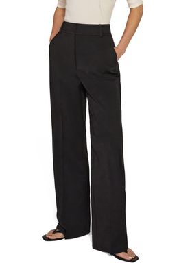 Favorite Daughter The Fiona High Waist Wide Leg Pants in Black