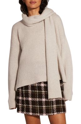 Favorite Daughter The Jamie Sweater & Scarf Set in Grey
